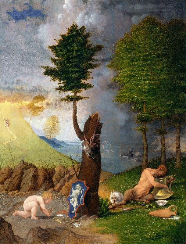 Lorenzo Lotto Allegory of Virtue and Vice Germany oil painting art
